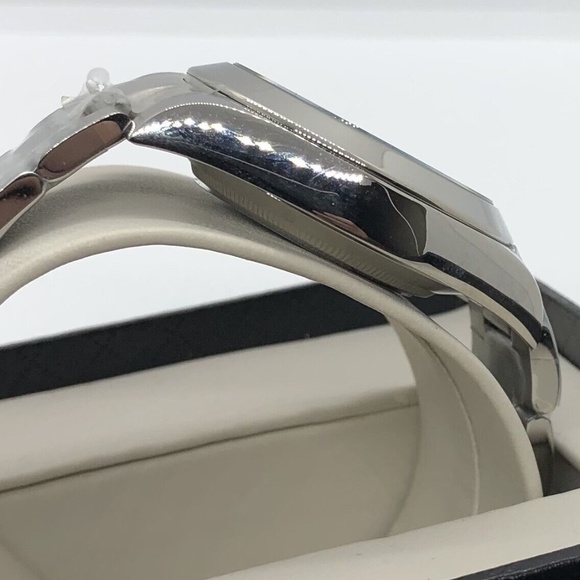 Parnis Black Dial Sapphire Crystal Green Mark Automatic 40mm Watch Brand New - Picture 9 of 9